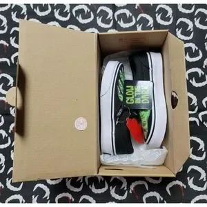 Vans Shoes Vans Slip On Kids Zombie Feet Glow In The Dark